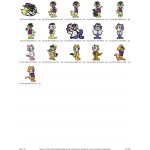 Package 16 Top Cat Embroidery Designs